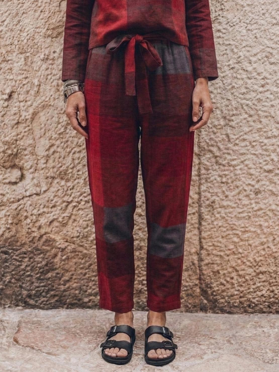 Lavinia | Completo Due Pezzi Minimal con Top Lungo e Pantaloni Ampi