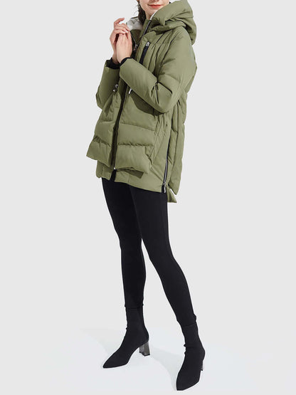 Marta | Giacca Parka con Cappuccio Regolabile