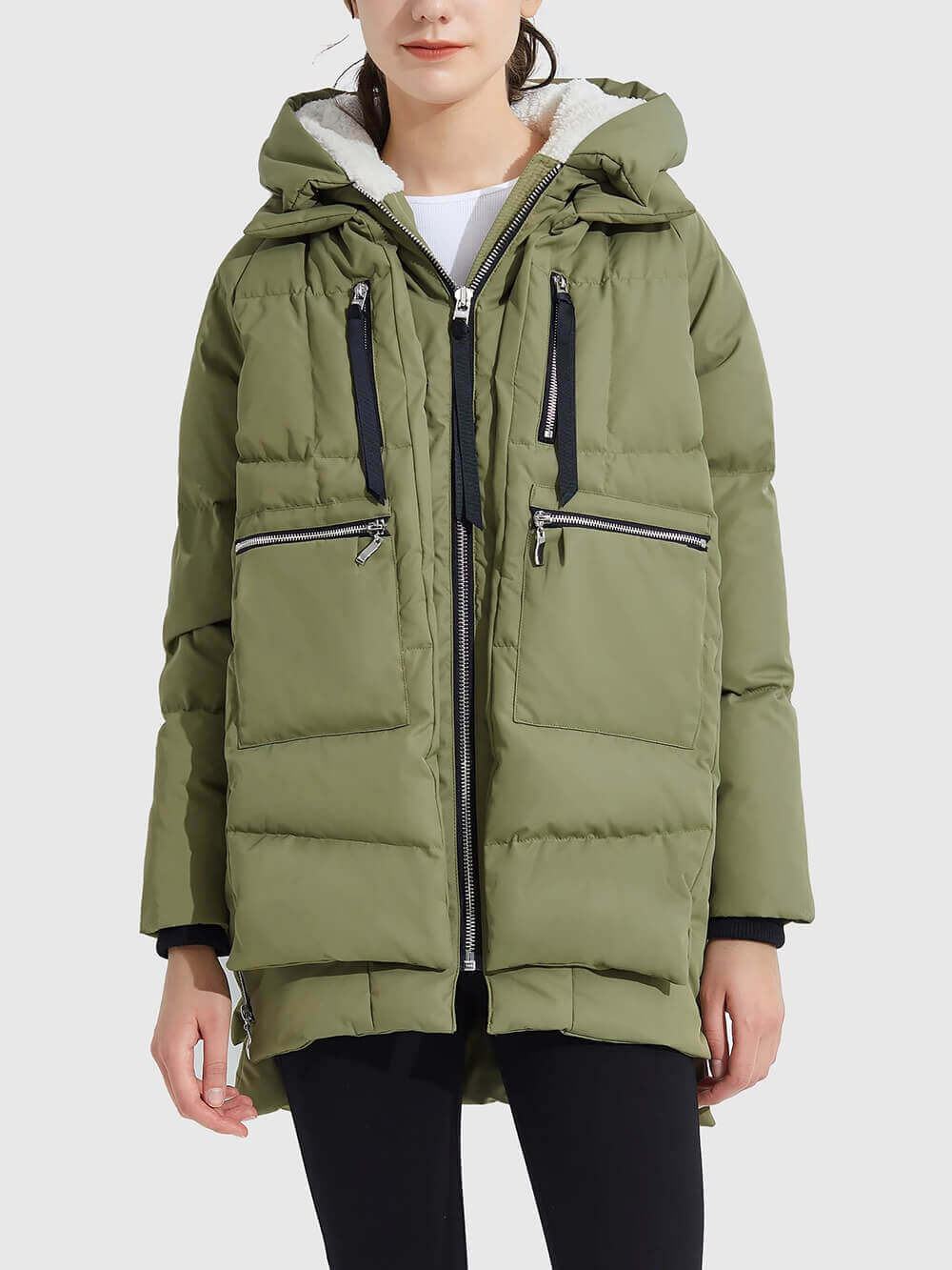 Marta | Giacca Parka con Cappuccio Regolabile