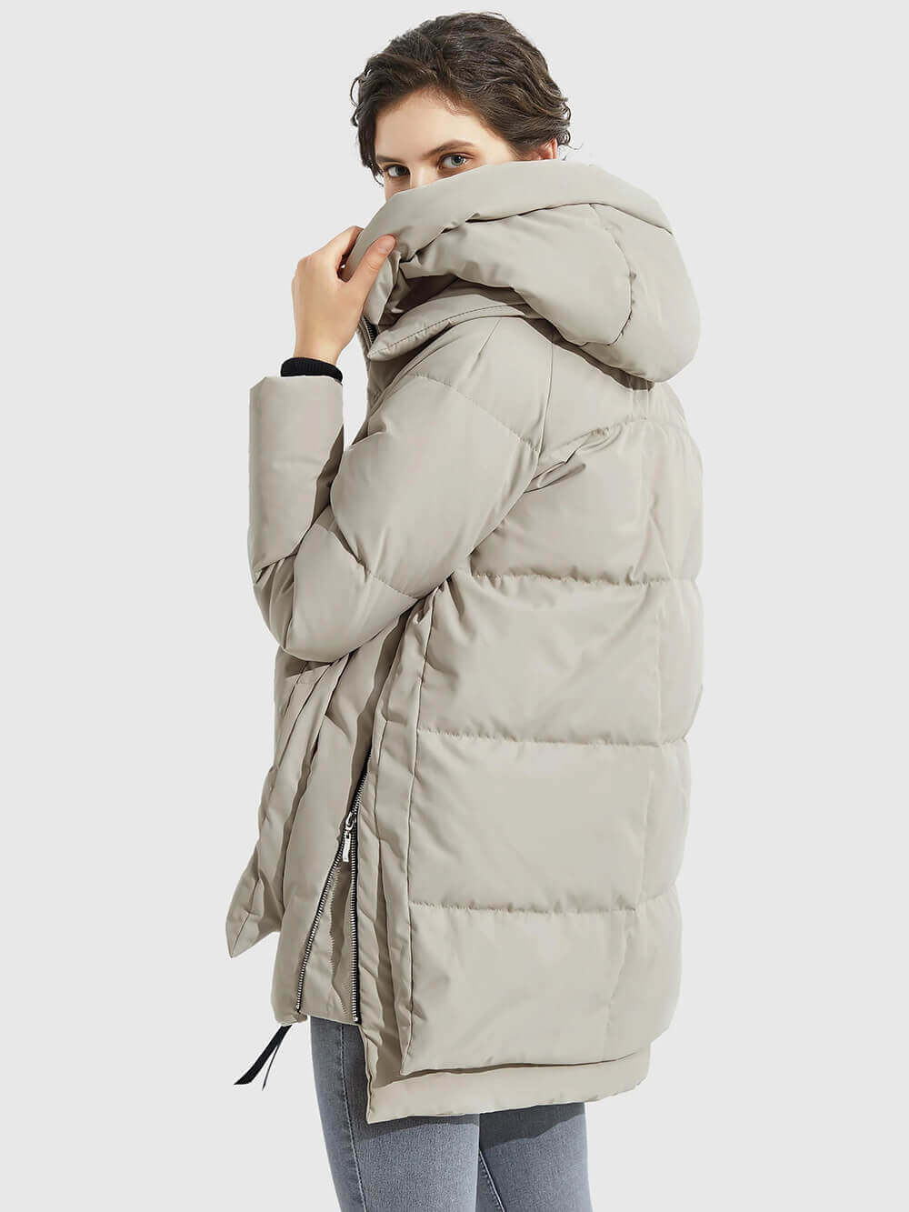 Marta | Giacca Parka con Cappuccio Regolabile