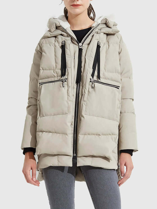 Marta | Giacca Parka con Cappuccio Regolabile