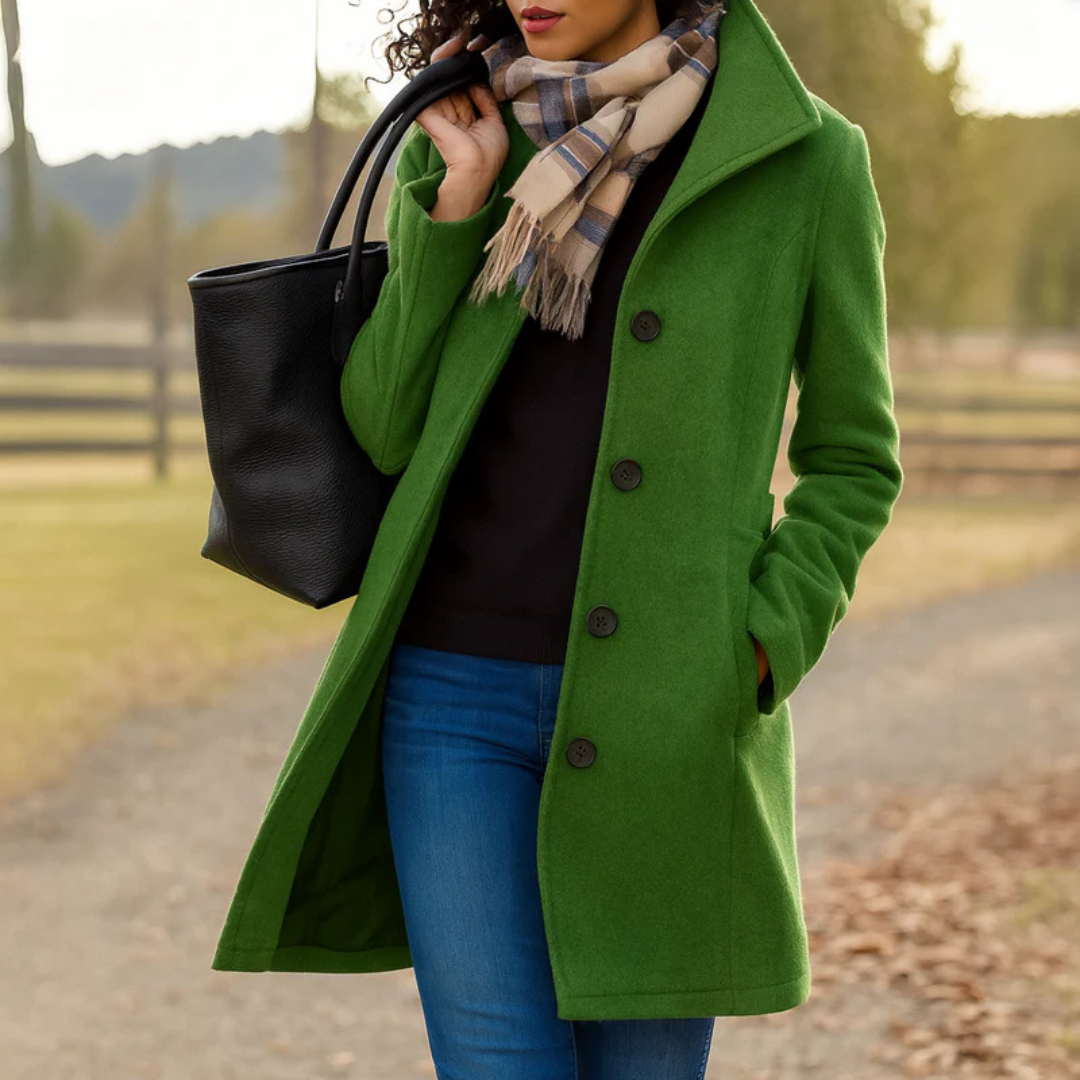 Adriana | Cappotto Elegante dal Taglio Classico e Avvolgente