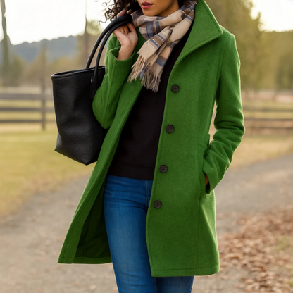 Adriana | Cappotto Elegante dal Taglio Classico e Avvolgente