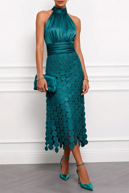 Sharon | Abito Elegante con Gonna Testurizzata