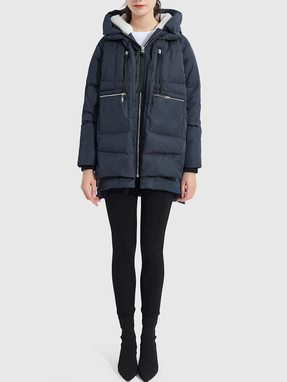 Marta | Giacca Parka con Cappuccio Regolabile