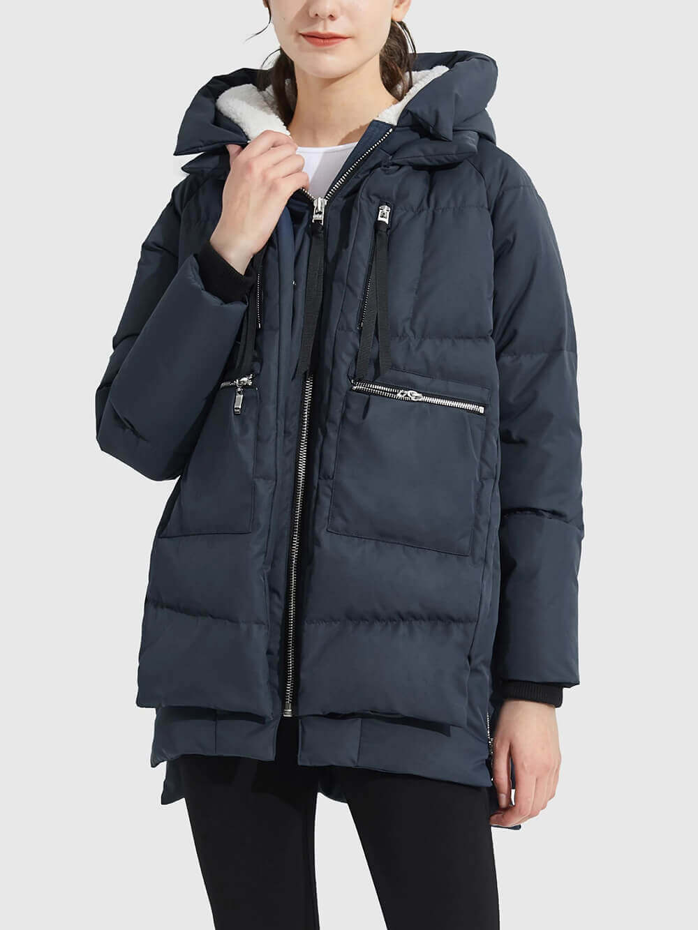Marta | Giacca Parka con Cappuccio Regolabile