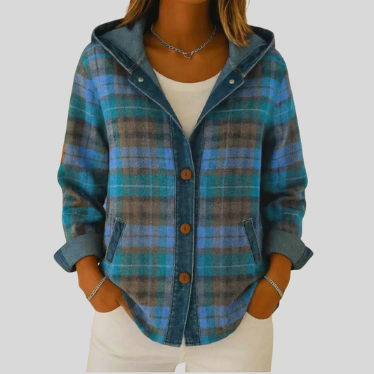 Zenobia | Camicia-Giacca a Quadri Imbottita