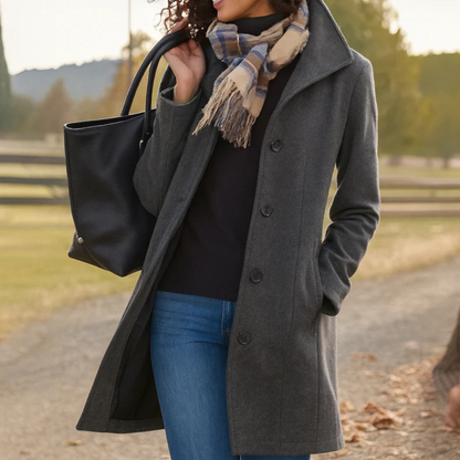 Adriana | Cappotto Elegante dal Taglio Classico e Avvolgente