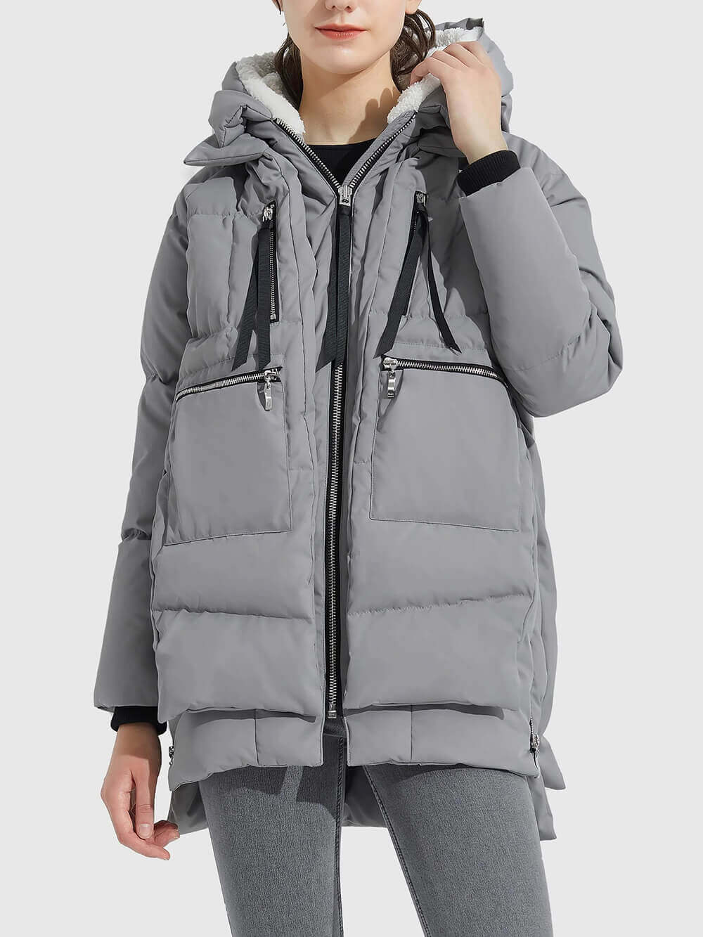 Marta | Giacca Parka con Cappuccio Regolabile