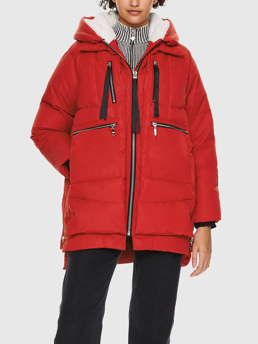 Marta | Giacca Parka con Cappuccio Regolabile