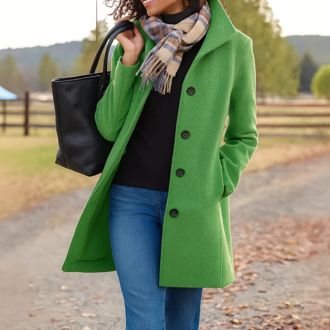 Adriana | Cappotto Elegante dal Taglio Classico e Avvolgente
