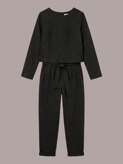 Lavinia | Completo Due Pezzi Minimal con Top Lungo e Pantaloni Ampi