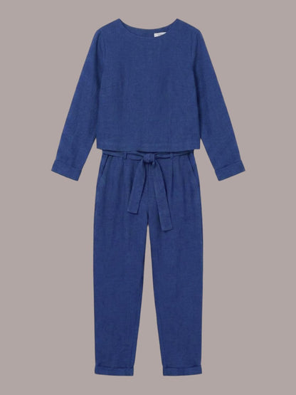 Lavinia | Completo Due Pezzi Minimal con Top Lungo e Pantaloni Ampi