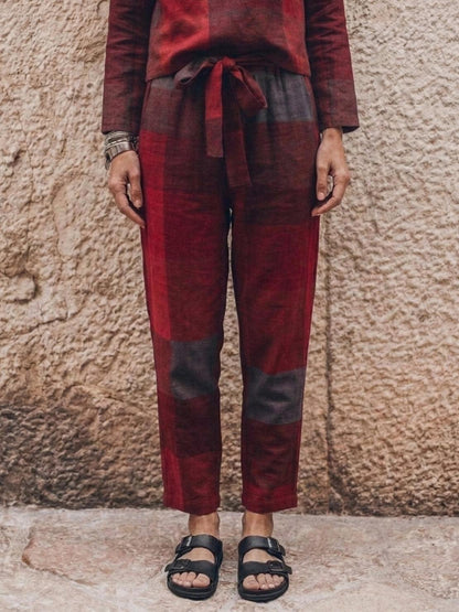 Lavinia | Completo Due Pezzi Minimal con Top Lungo e Pantaloni Ampi
