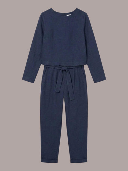 Lavinia | Completo Due Pezzi Minimal con Top Lungo e Pantaloni Ampi
