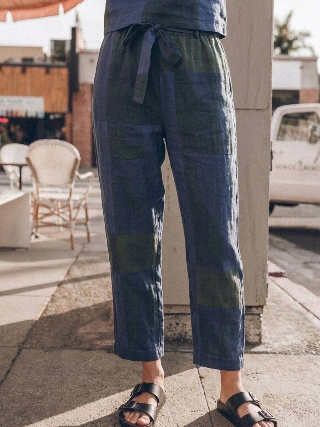 Lavinia | Completo Due Pezzi Minimal con Top Lungo e Pantaloni Ampi