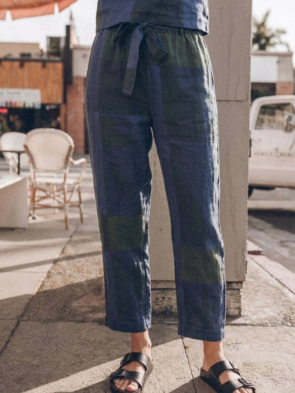 Lavinia | Completo Due Pezzi Minimal con Top Lungo e Pantaloni Ampi