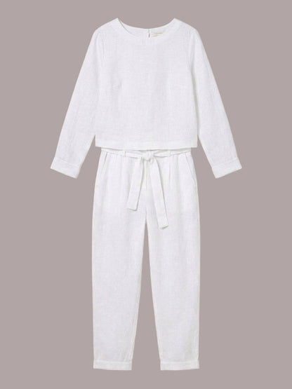 Lavinia | Completo Due Pezzi Minimal con Top Lungo e Pantaloni Ampi