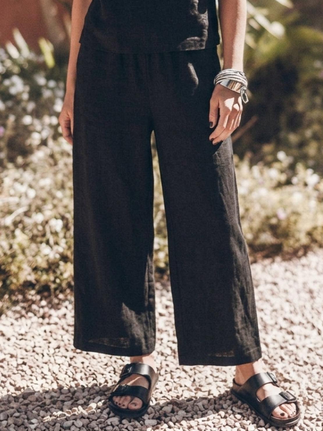 Melodia | Completo Due Pezzi in Cotone con Pantaloni Ampi