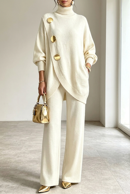Mackenzie | Completo Elegante a Collo Alto
