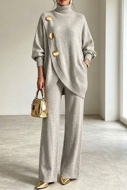 Mackenzie | Completo Elegante a Collo Alto