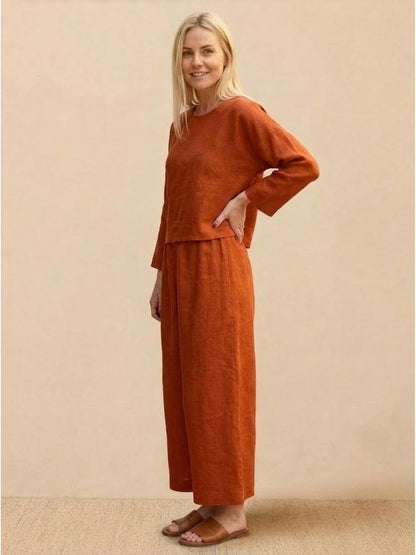 Giulia | Completo Due Pezzi dal Comfort Naturale e Stile Rilassato