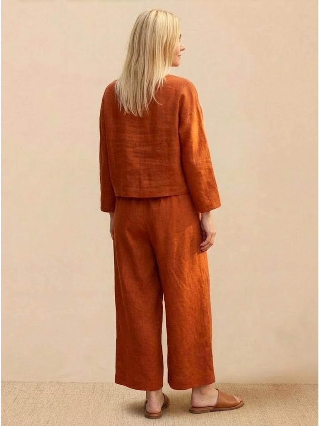 Giulia | Completo Due Pezzi dal Comfort Naturale e Stile Rilassato