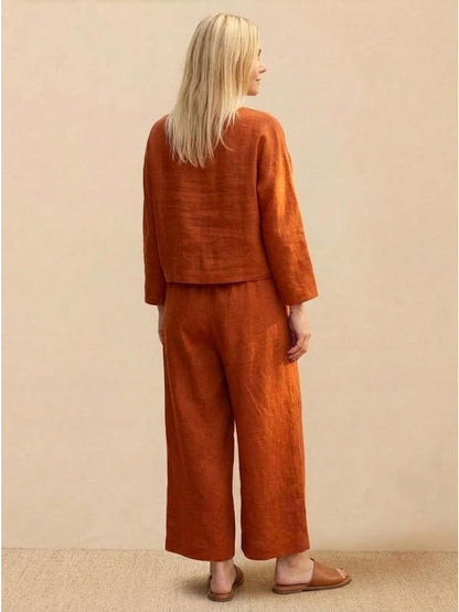 Giulia | Completo Due Pezzi dal Comfort Naturale e Stile Rilassato