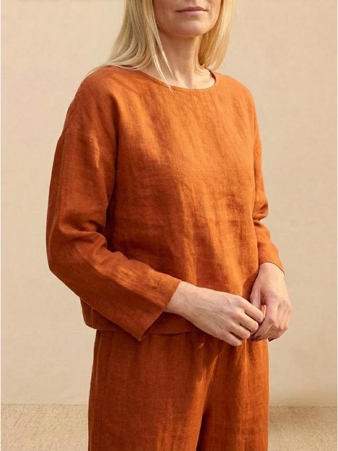 Giulia | Completo Due Pezzi dal Comfort Naturale e Stile Rilassato