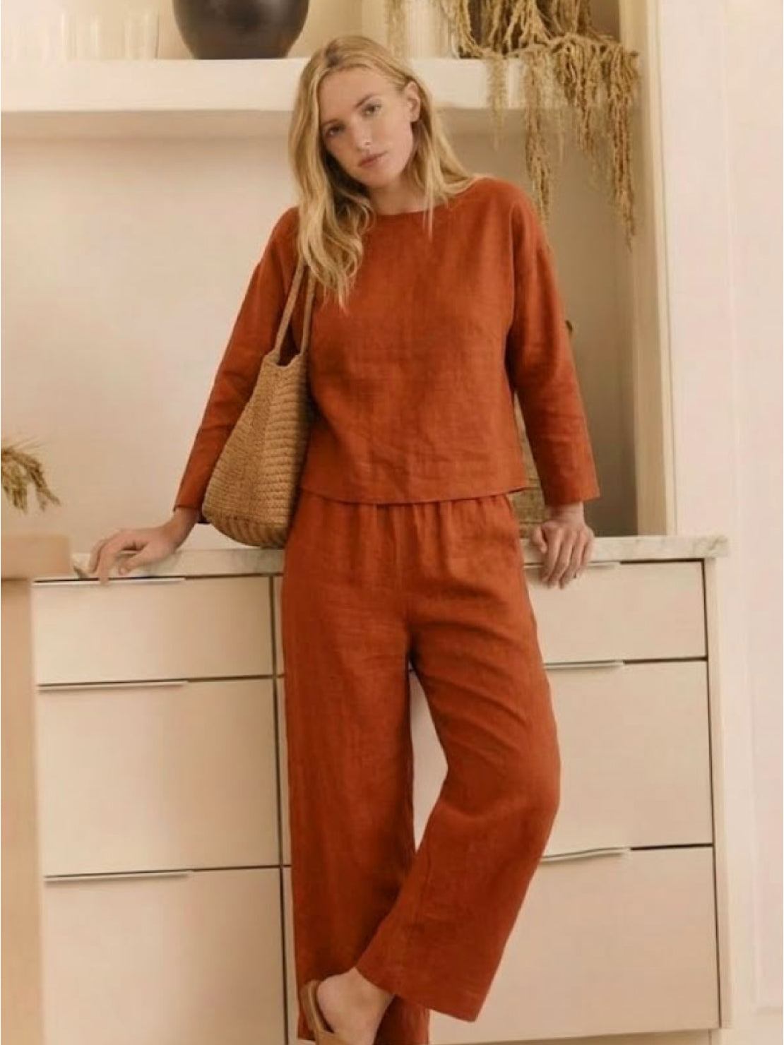 Giulia | Completo Due Pezzi dal Comfort Naturale e Stile Rilassato