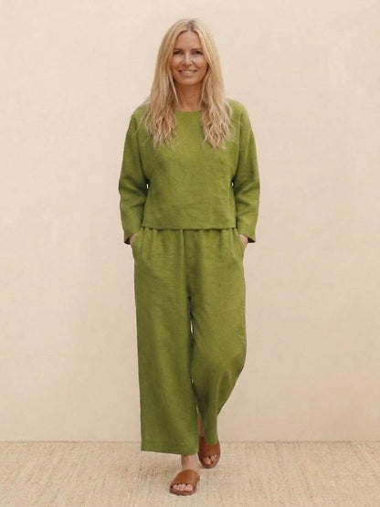 Giulia | Completo Due Pezzi dal Comfort Naturale e Stile Rilassato