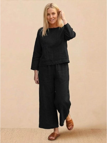 Giulia | Completo Due Pezzi dal Comfort Naturale e Stile Rilassato