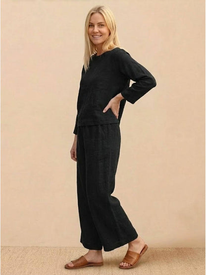 Giulia | Completo Due Pezzi dal Comfort Naturale e Stile Rilassato