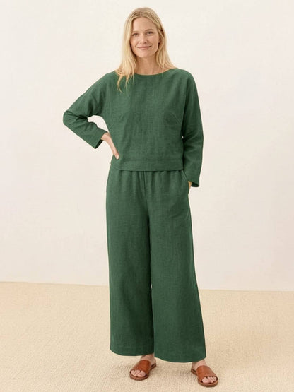 Giulia | Completo Due Pezzi dal Comfort Naturale e Stile Rilassato
