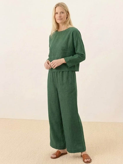 Giulia | Completo Due Pezzi dal Comfort Naturale e Stile Rilassato