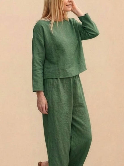 Giulia | Completo Due Pezzi dal Comfort Naturale e Stile Rilassato