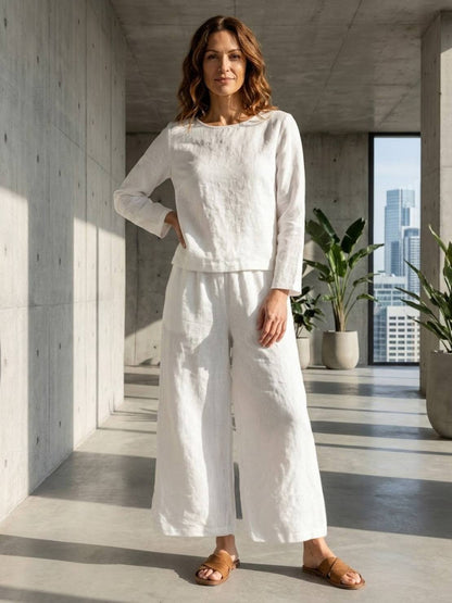 Giulia | Completo Due Pezzi dal Comfort Naturale e Stile Rilassato