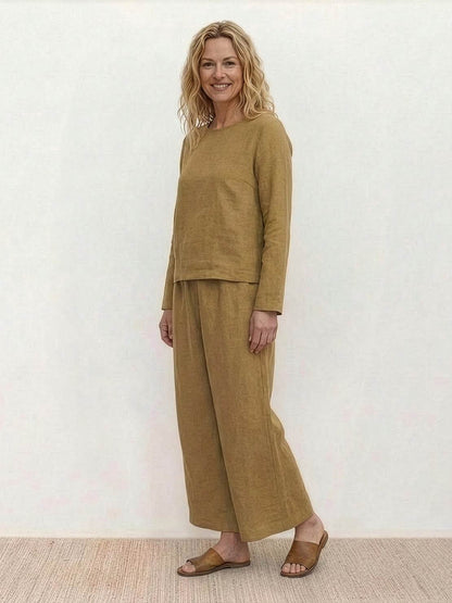 Giulia | Completo Due Pezzi dal Comfort Naturale e Stile Rilassato