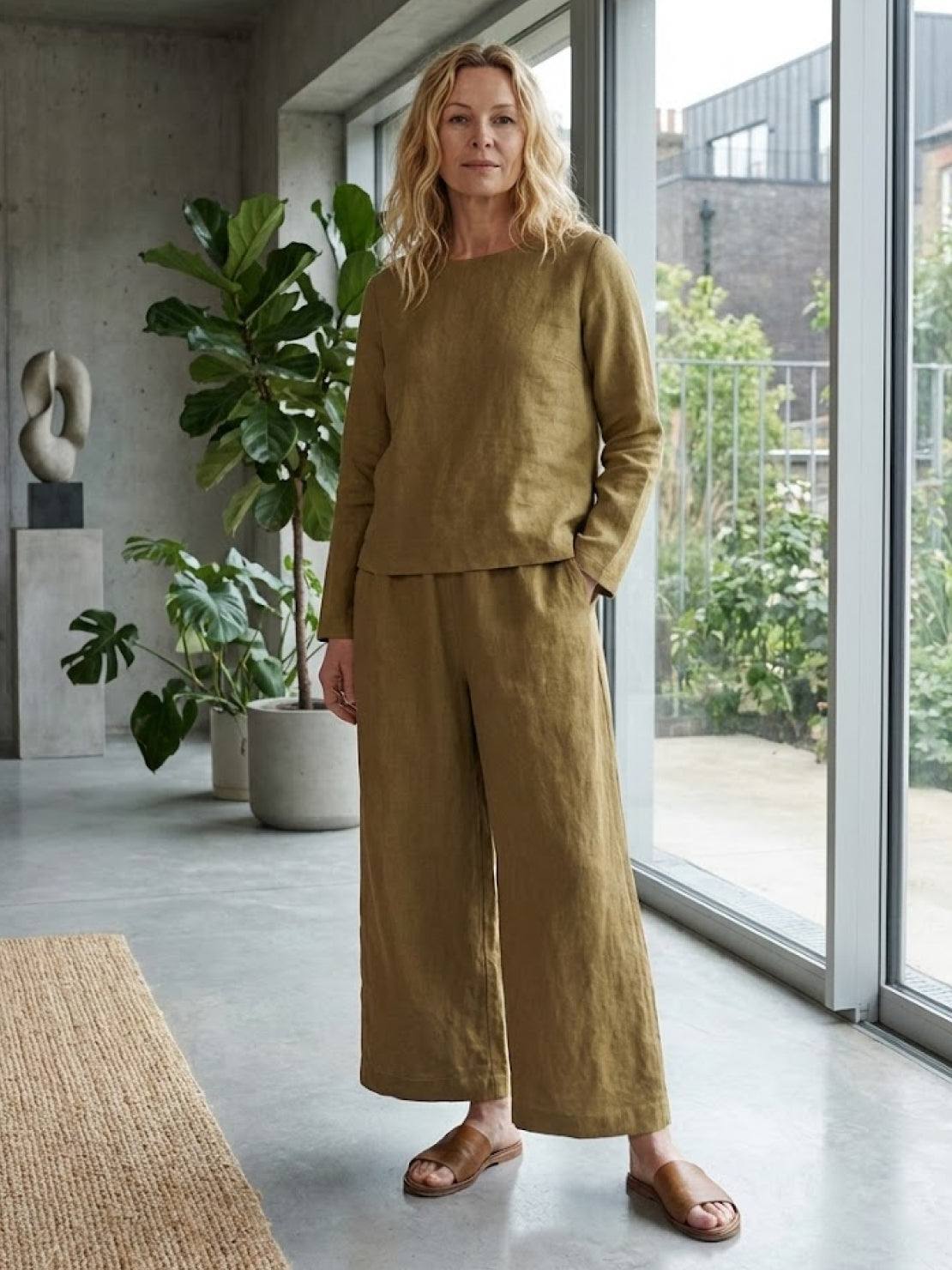 Giulia | Completo Due Pezzi dal Comfort Naturale e Stile Rilassato