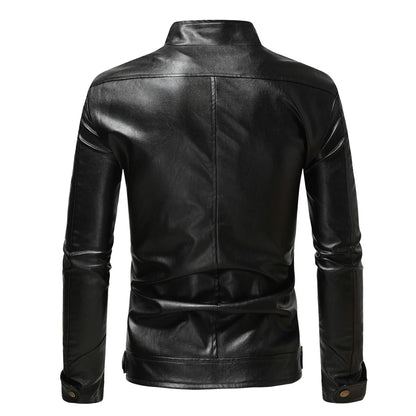 Loris | Giacca in Pelle Uomo Elegante